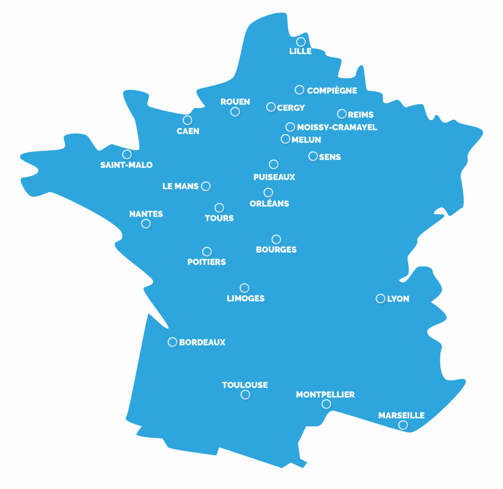 Des spécialistes en mécatronique, hydraulique, automatisme, électricité industrielle partout en France.