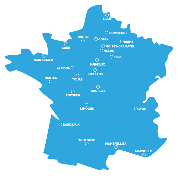 Des spécialistes en mécatronique, hydraulique, automatisme, électricité industrielle partout en France.